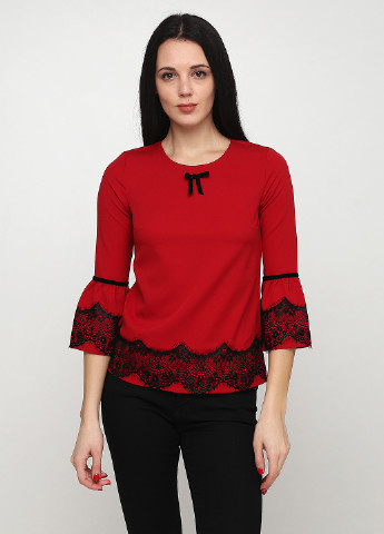 Червона демісезонна блуза Arizzo