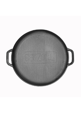 Крышка-сковорода чугунная Гриль Ø 400 мм Brizoll (255190817)
