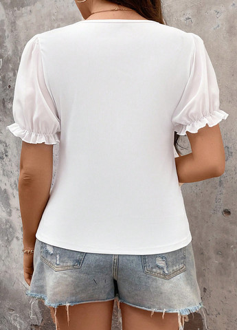Белая блуза SHEIN