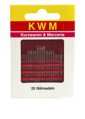 Иголки (25 шт.), 9,5х6,5 см KWM (201291241)