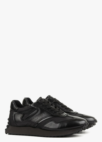 Черные демисезонные кроссовки Le'BERDES