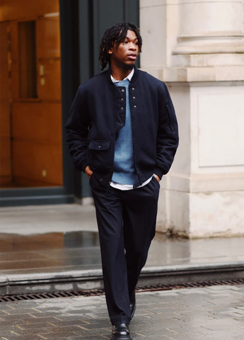 Бомбер Uniqlo на молнии (295367970)