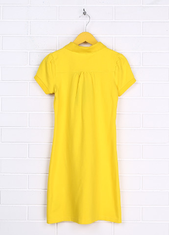 Желтое кэжуал платье Juicy Couture однотонное