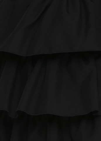 Черное кэжуал платье Gator однотонное