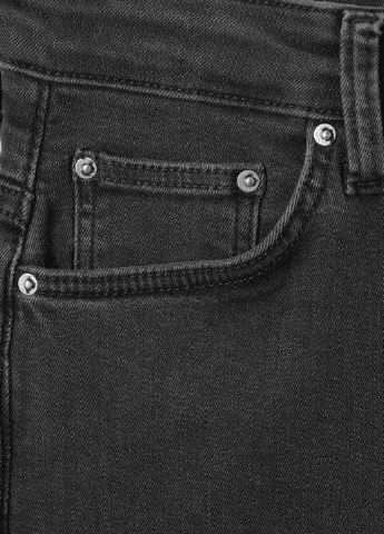 Темно-серые демисезонные скинни джинсы MTWTFSS Weekday