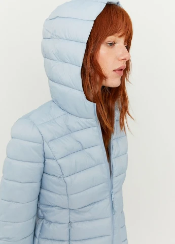 Голубая летняя куртка Tally Weijl Formal Jackets - Light WOVEN padded jacket