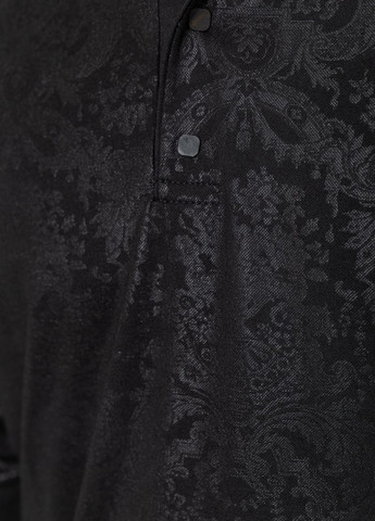 Черная футболка-поло для мужчин Ager турецкие огурцы