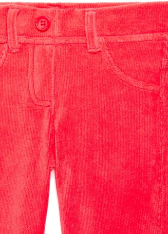 Коралловые кэжуал демисезонные зауженные брюки United Colors of Benetton