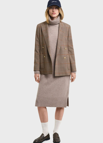 Бежева кежуал сукня сукня светр Gant однотонна