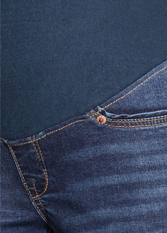Синие демисезонные скинни джинсы для беременных H&M