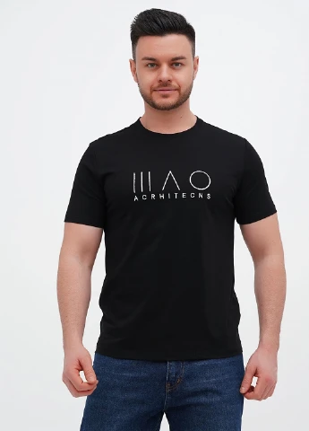 Черная футболка Trend Collection