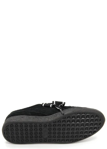 Чорні жіночі кеди suede heart satin ii Puma