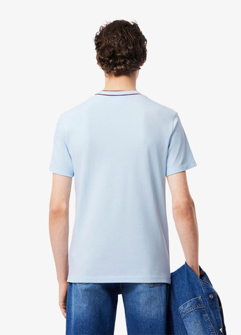 Блакитна футболка Lacoste