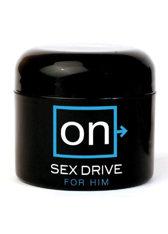 Крем для підвищення лібідо у чоловіків ON Sex Drive for Him (50 мл) з натуральними екстрактами Sensuva (251876833)