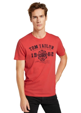 Красная футболка Tom Tailor