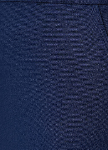 Синие кэжуал демисезонные укороченные, клеш брюки KOTON