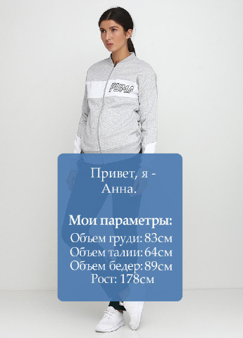 Костюм (толстовка, брюки) Puma graphic sweat suit cl (132549157)