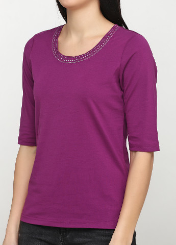 Фиолетовая летняя футболка Micha