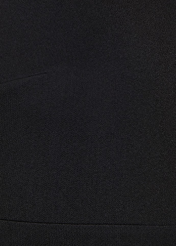 Черное коктейльное платье с открытыми плечами KOTON однотонное