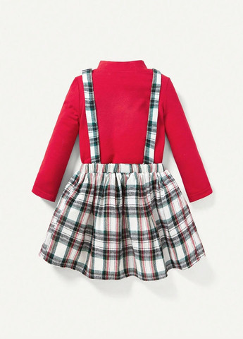 Комбінований демісезонний комплект (гольф, сарафан) SHEIN