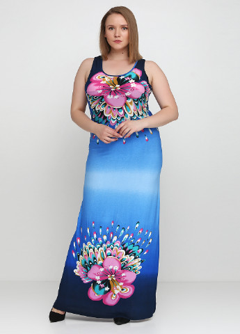 Женское летнее Платье с открытой спиной Axel с цветочным принтом