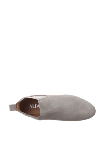 Осенние ботинки челси Alfa без декора из натуральной замши