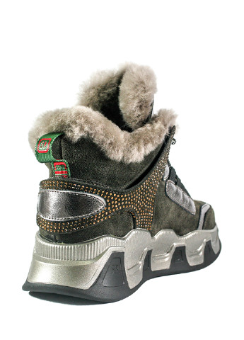 Зимние ботинки Allshoes из натуральной замши