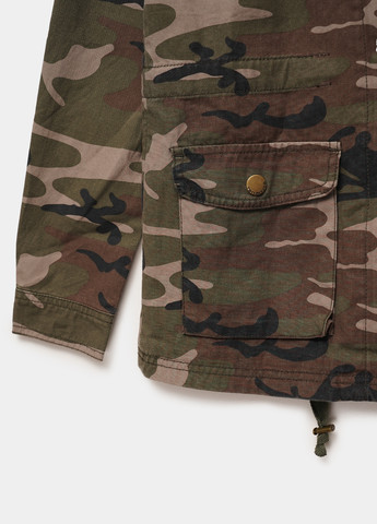 Оливкова (хакі) демісезонна куртка Terranova