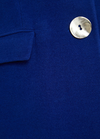 Синее демисезонное Пальто однобортное KOTON