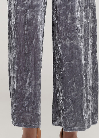 Комбинезон Vero Moda комбинезон-брюки однотонный серый кэжуал полиэстер, вельвет