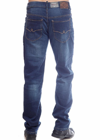Темно-синие демисезонные джинсы Kenvelo