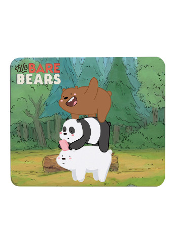 Килимок для мишки Вся правда про ведмедів (We Bare Bears) (25108-2643) 22х18 см MobiPrint (222995206)