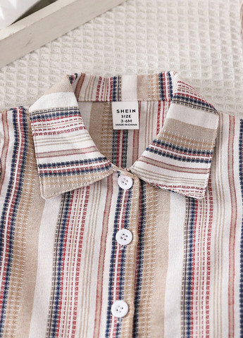 Комбінований літній костюм (сорочка, шорти, капелюх) з шортами, з сорочкою SHEIN