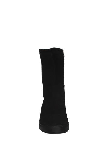 Зимние ботинки 1995-11 черный Franzini из натуральной замши