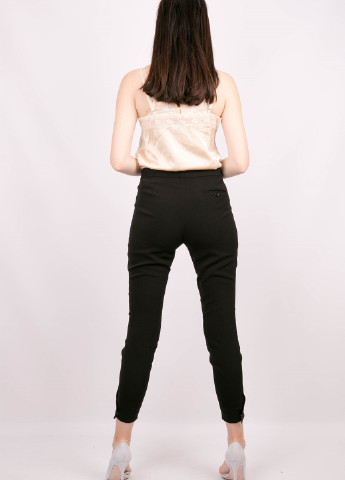 Черные кэжуал демисезонные укороченные, зауженные брюки Ralph Lauren