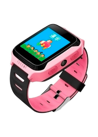 Детские телефон-часы с GPS трекером (Q65) Розовые Motto g900a (132867208)