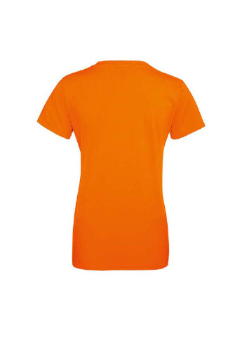 Оранжевая демисезон футболка Fruit of the Loom 061414044XXL