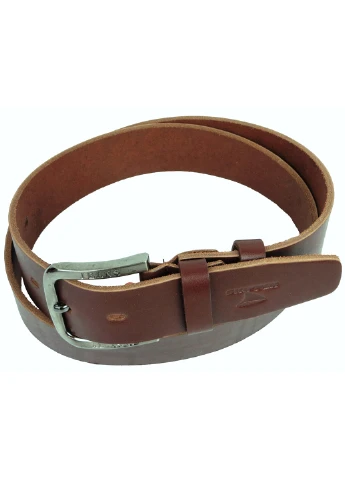 Мужской кожаный ремень 120-140х4,5 см Skipper (250097363)