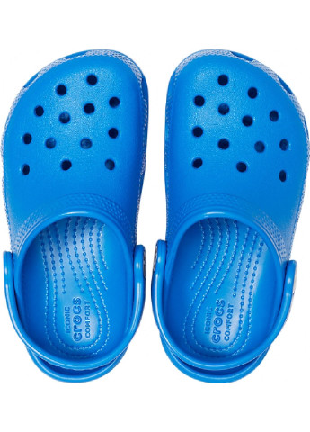 Синие детям:сабо Crocs