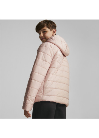 Рожева демісезонна дитяча куртка essentials padded jacket youth Puma