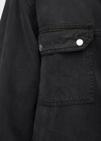Чорна демісезонна куртка Karl Lagerfeld Jeans