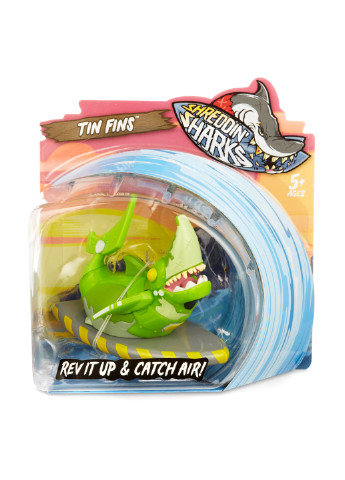 Фінгерборд з фігуркою shreddin' sharks - tin fin Shreddin Sharks (155062342)
