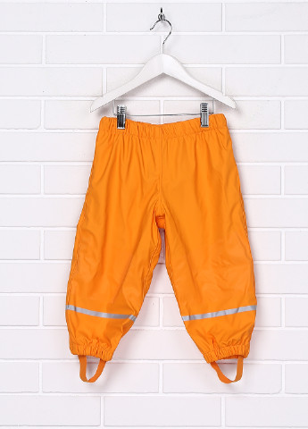 Оранжевые кэжуал демисезонные брюки со средней талией Lupilu