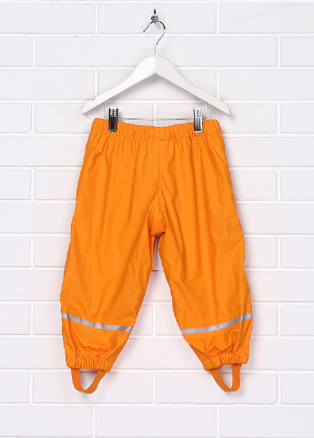 Оранжевые кэжуал демисезонные брюки со средней талией Lupilu