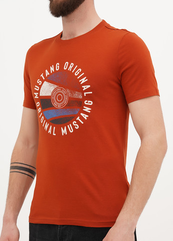 Мідна футболка Mustang