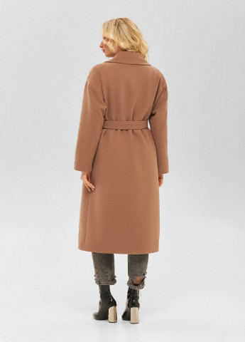 Кофейное демисезонное Пальто MN