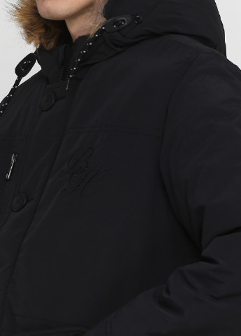 Черная демисезонная куртка BECK & HERSEY