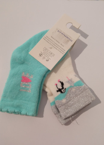 Шкарпетки для дівчинки зима (2пари) розмір 24-36м Bebetto (221203260)