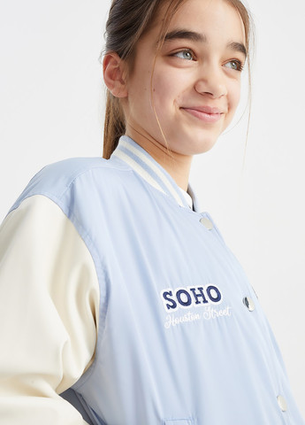 Бомбер C&A бейсбольный на кнопках (322984008)