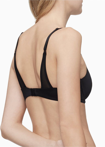 Черный демисезонный комплект (бюстгальтер, трусики) Calvin Klein